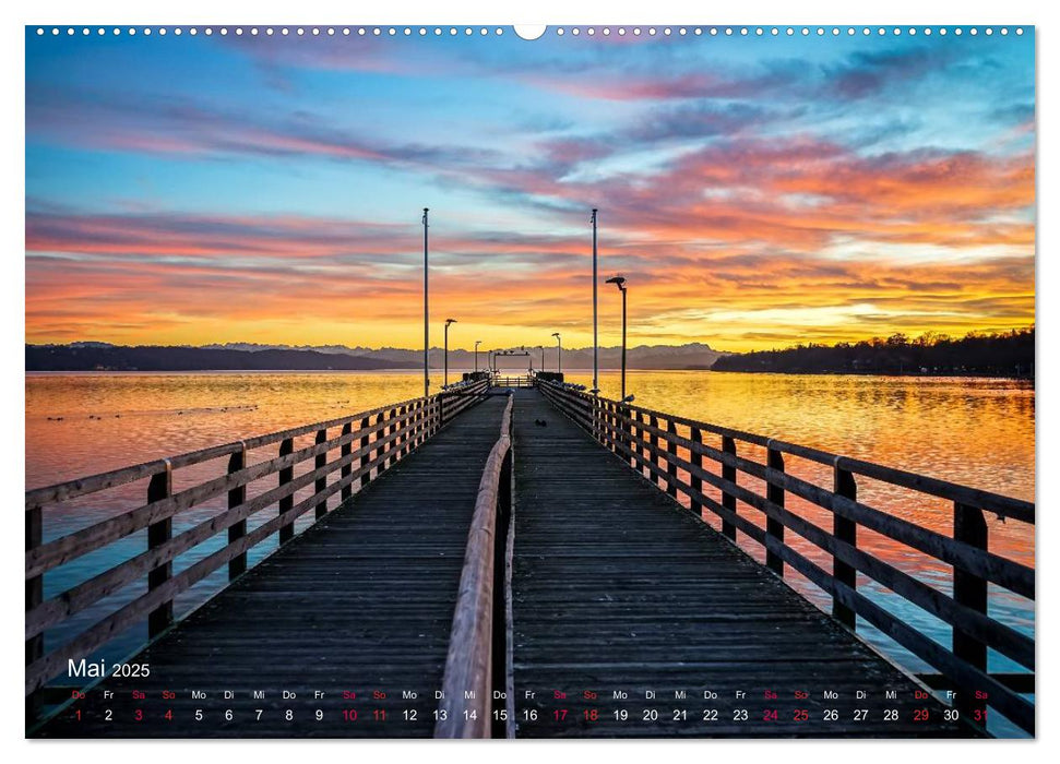 Impressionen vom Starnberger See (CALVENDO Premium Wandkalender 2025)