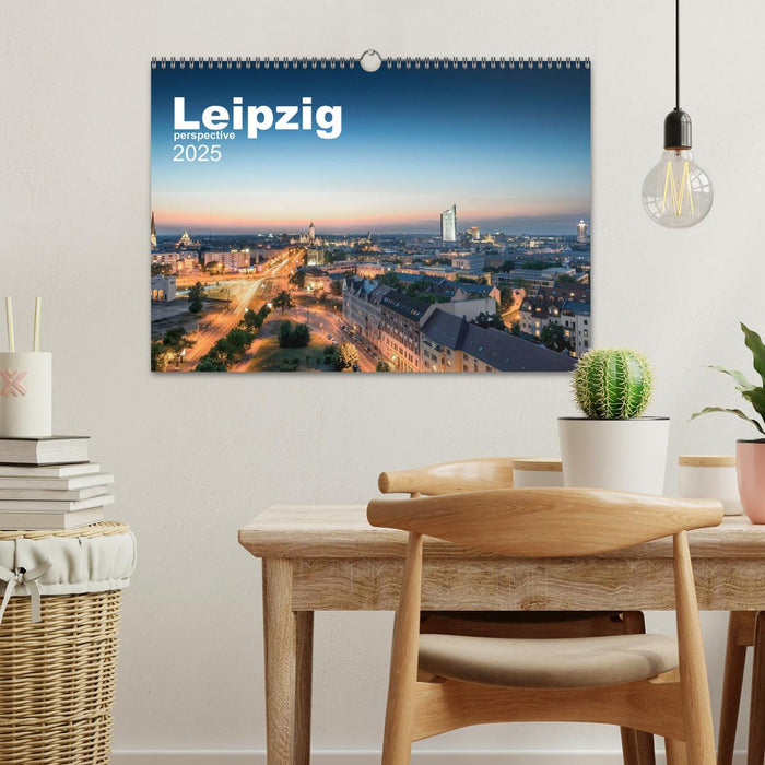 Leipzig perspective (CALVENDO Wandkalender 2025)