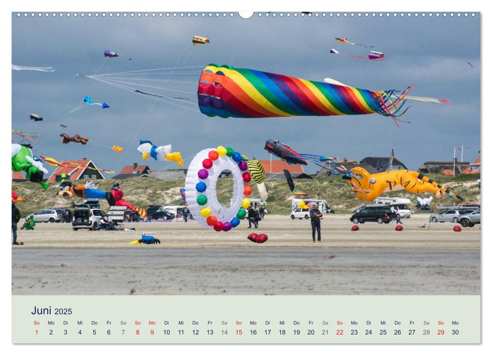 Fanø - Himmel, Hav og mere (CALVENDO Premium Wandkalender 2025)