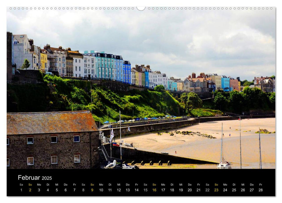 Wales Pembrokeshire - Natur im Fokus- (CALVENDO Premium Wandkalender 2025)