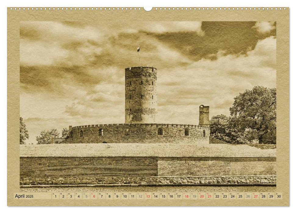 Danzig – Ein Kalender im Zeitungsstil (CALVENDO Premium Wandkalender 2025)