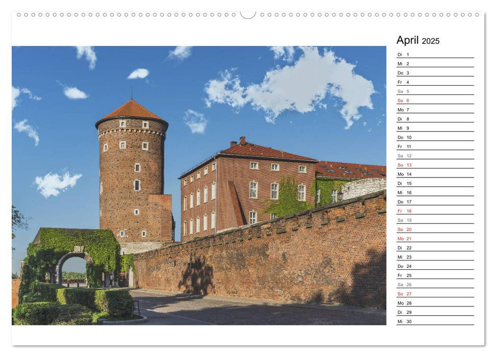Krakau – Zeit für Entdeckungen (CALVENDO Premium Wandkalender 2025)
