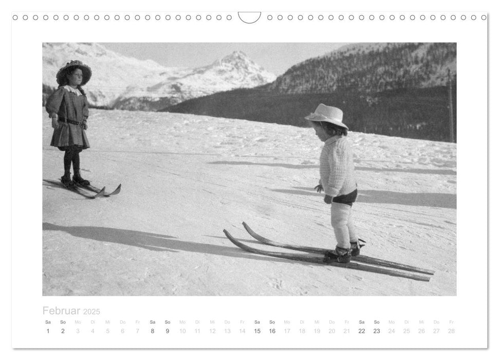 Abenteuer Kindheit in Fotografien (CALVENDO Wandkalender 2025)