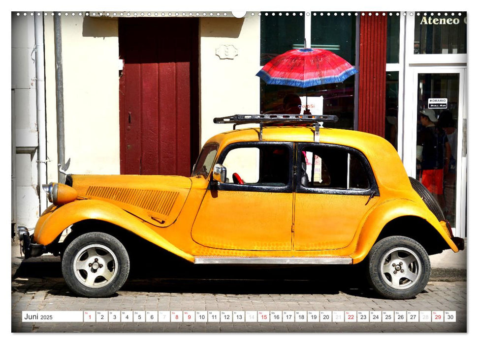 CITROEN - Eine Auto-Legende in Kuba (CALVENDO Wandkalender 2025)