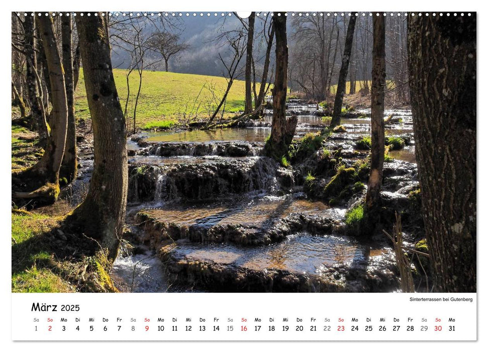 Impressionen von der Schwäbischen Alb (CALVENDO Premium Wandkalender 2025)