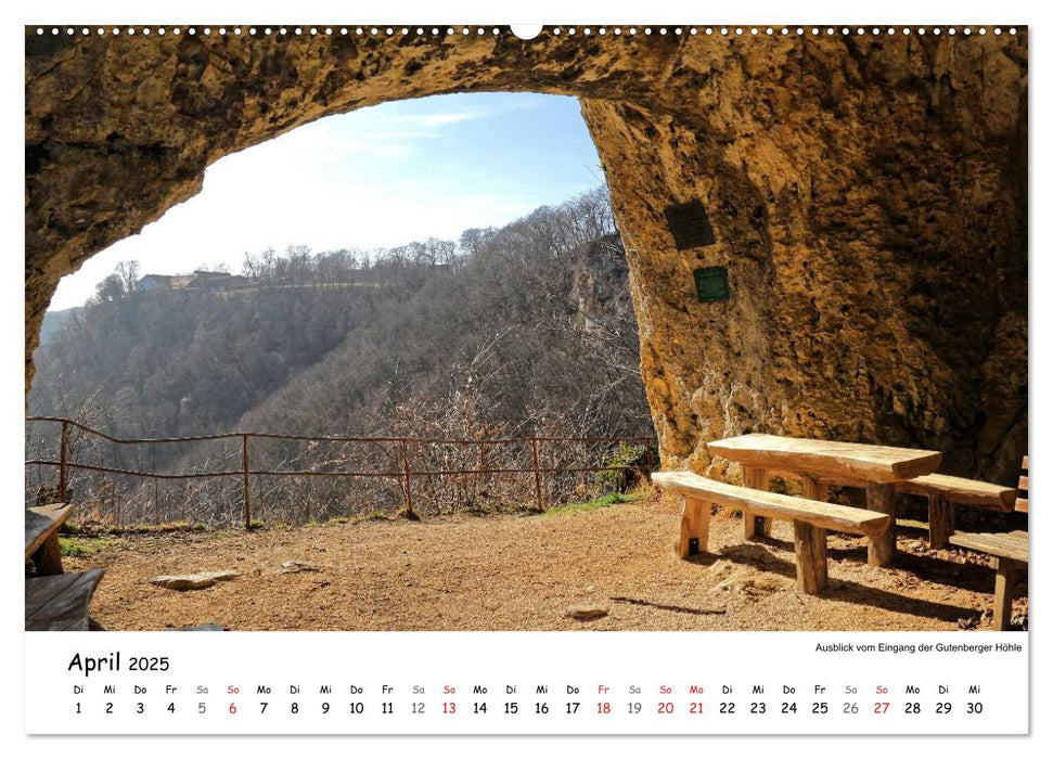 Impressionen von der Schwäbischen Alb (CALVENDO Premium Wandkalender 2025)