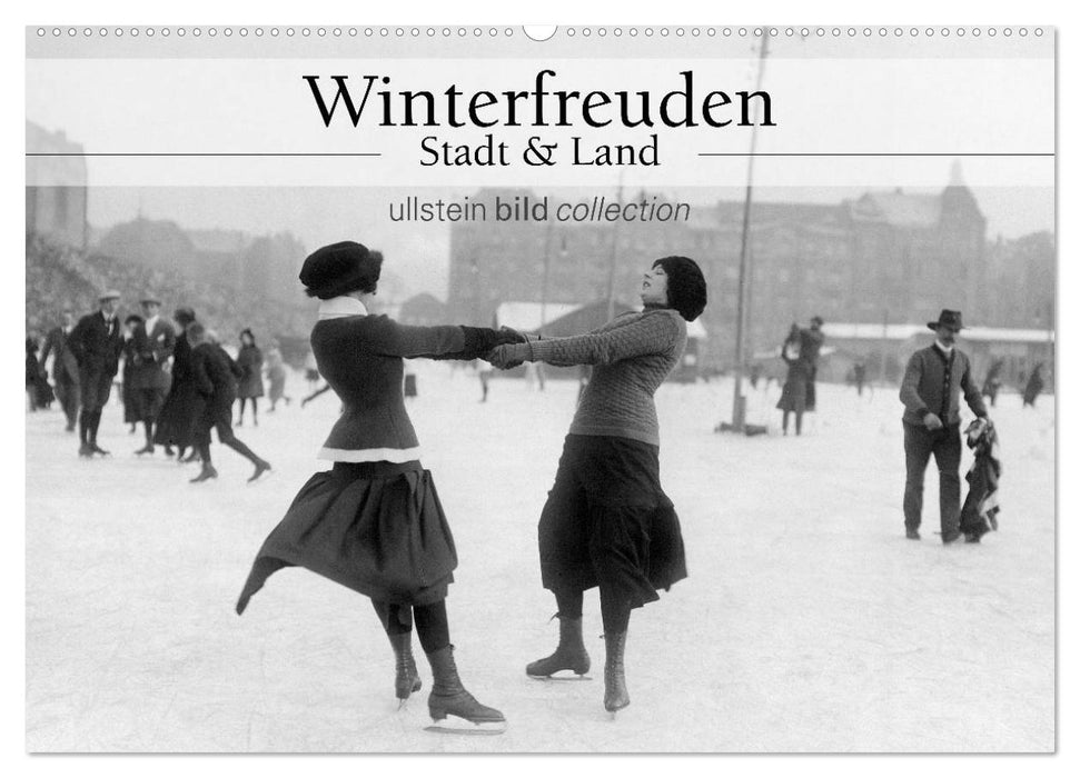 Winterfreuden - Stadt und Land (CALVENDO Wandkalender 2025)