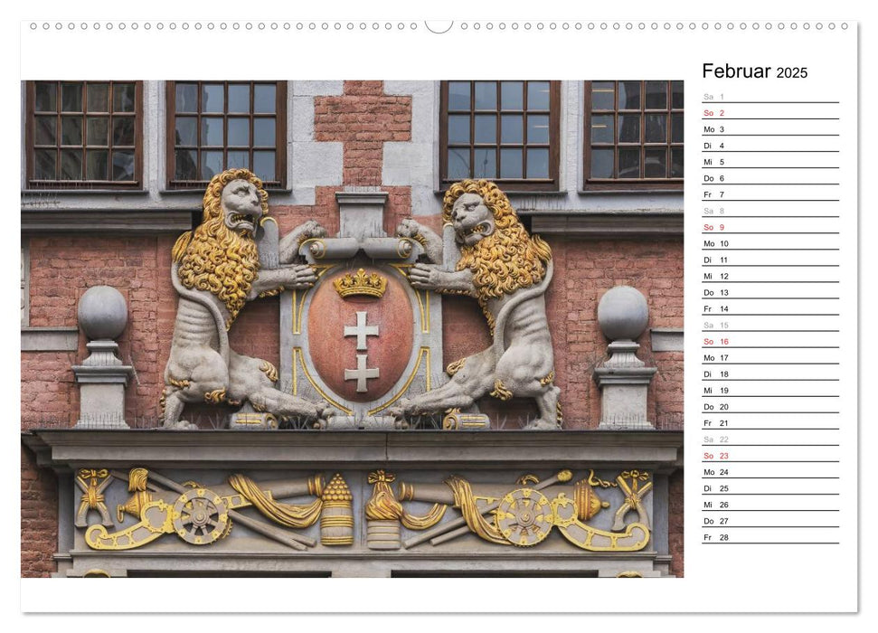 Danzig - Zeit für Entdeckungen (CALVENDO Premium Wandkalender 2025)