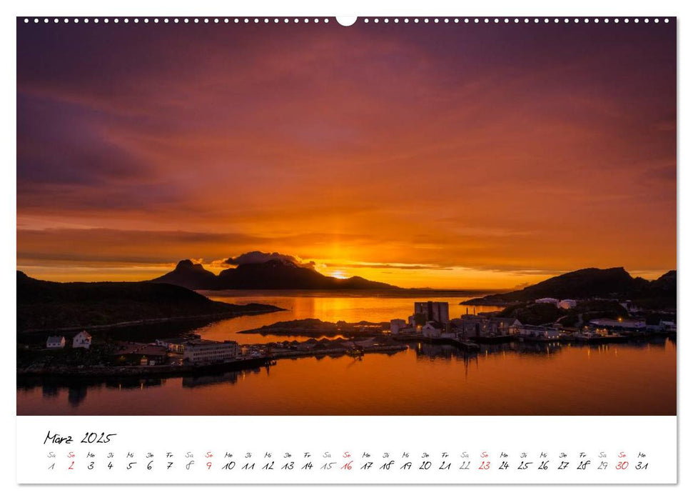 Bodø - Hauptstadt des Nordlandes / 2025 (CALVENDO Premium Wandkalender 2025)