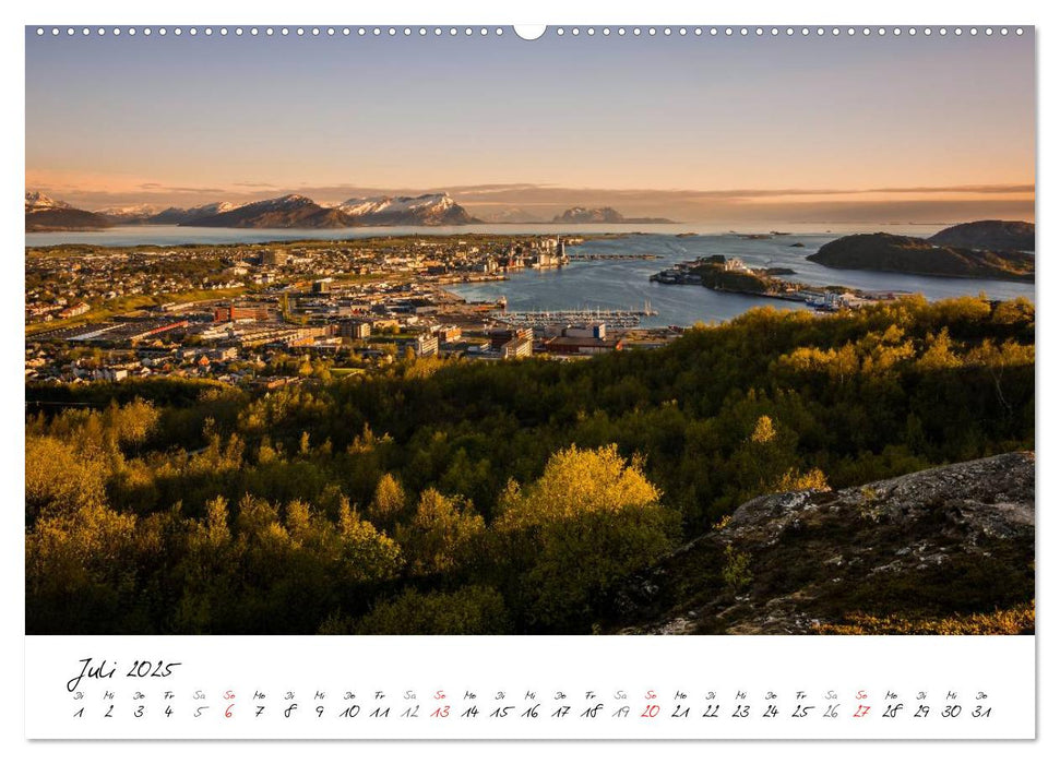 Bodø - Hauptstadt des Nordlandes / 2025 (CALVENDO Premium Wandkalender 2025)