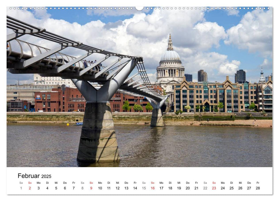 LONDON Willkommen in der Weltstadt (CALVENDO Premium Wandkalender 2025)