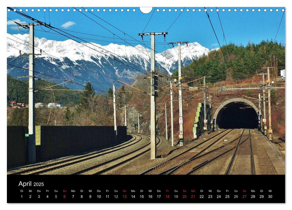 Lokführerperspektiven - Hingucker (CALVENDO Wandkalender 2025)