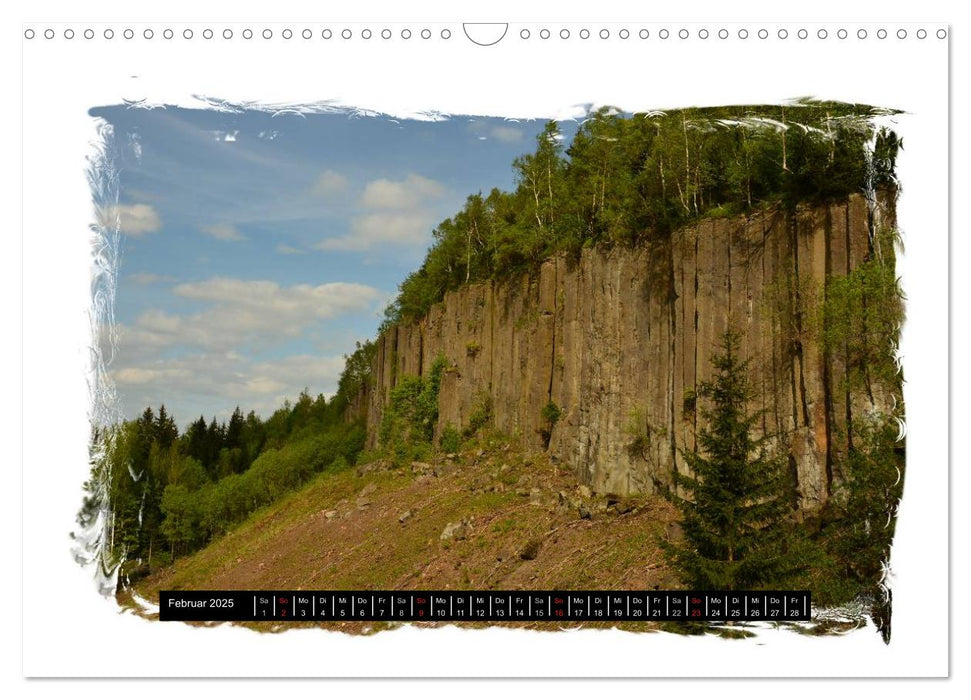 Blick ins Erzgebirge (CALVENDO Wandkalender 2025)