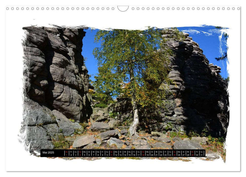 Blick ins Erzgebirge (CALVENDO Wandkalender 2025)