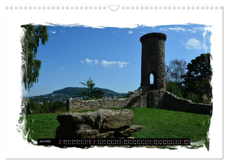 Blick ins Erzgebirge (CALVENDO Wandkalender 2025)