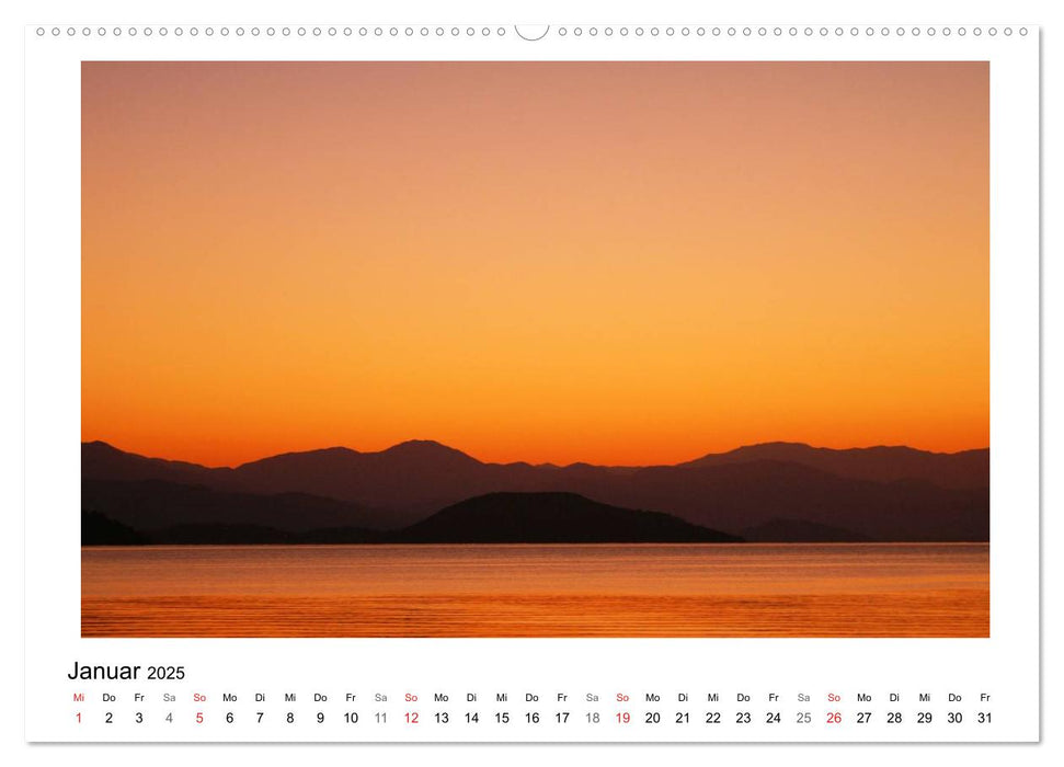 Blaue Reise Türkei (CALVENDO Premium Wandkalender 2025)