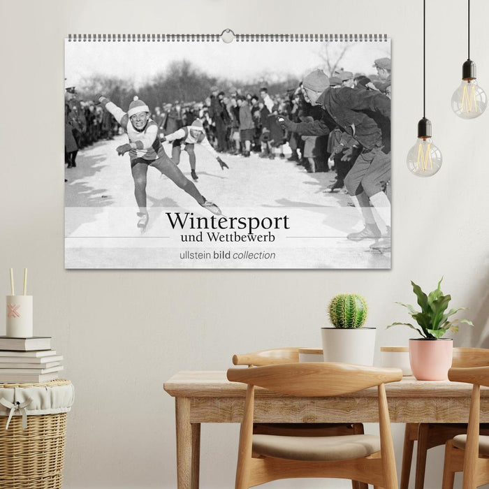 Wintersport und Wettbewerb (CALVENDO Wandkalender 2025)