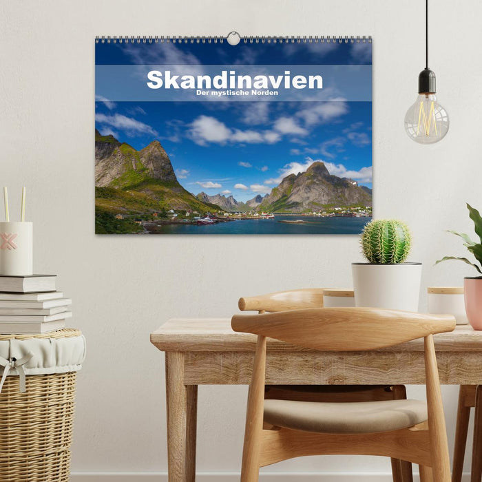 Skandinavien - Der mystische Norden (CALVENDO Wandkalender 2025)