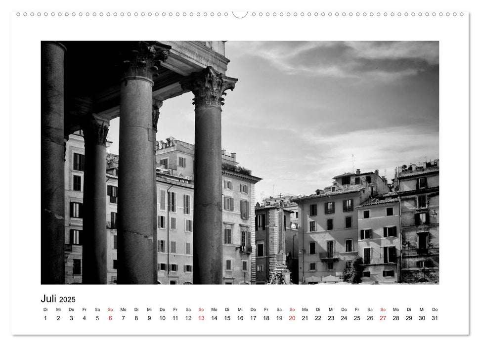 ROM Monochrom (CALVENDO Premium Wandkalender 2025)