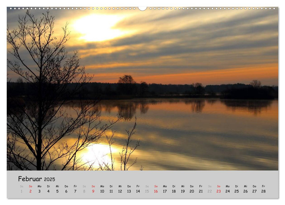 Sehnsucht Natur (CALVENDO Premium Wandkalender 2025)