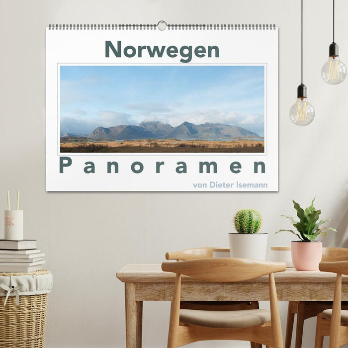Norwegen - Panoramen (CALVENDO Wandkalender 2025)