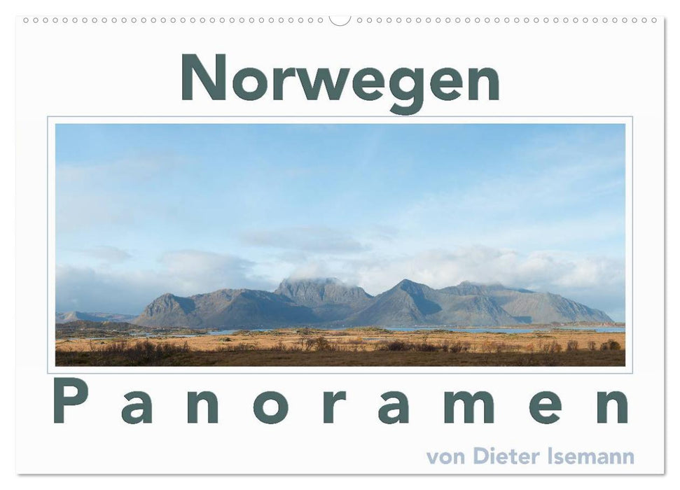 Norwegen - Panoramen (CALVENDO Wandkalender 2025)