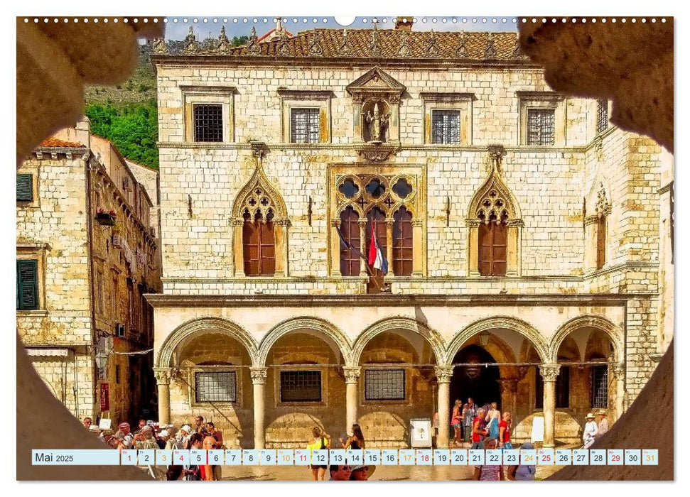 Dubrovnik - Paradies auf Erden (CALVENDO Premium Wandkalender 2025)