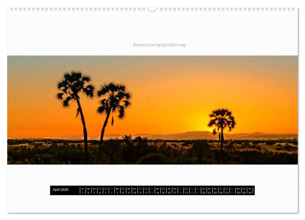 Namibia - Panoramen (CALVENDO Premium Wandkalender 2025)