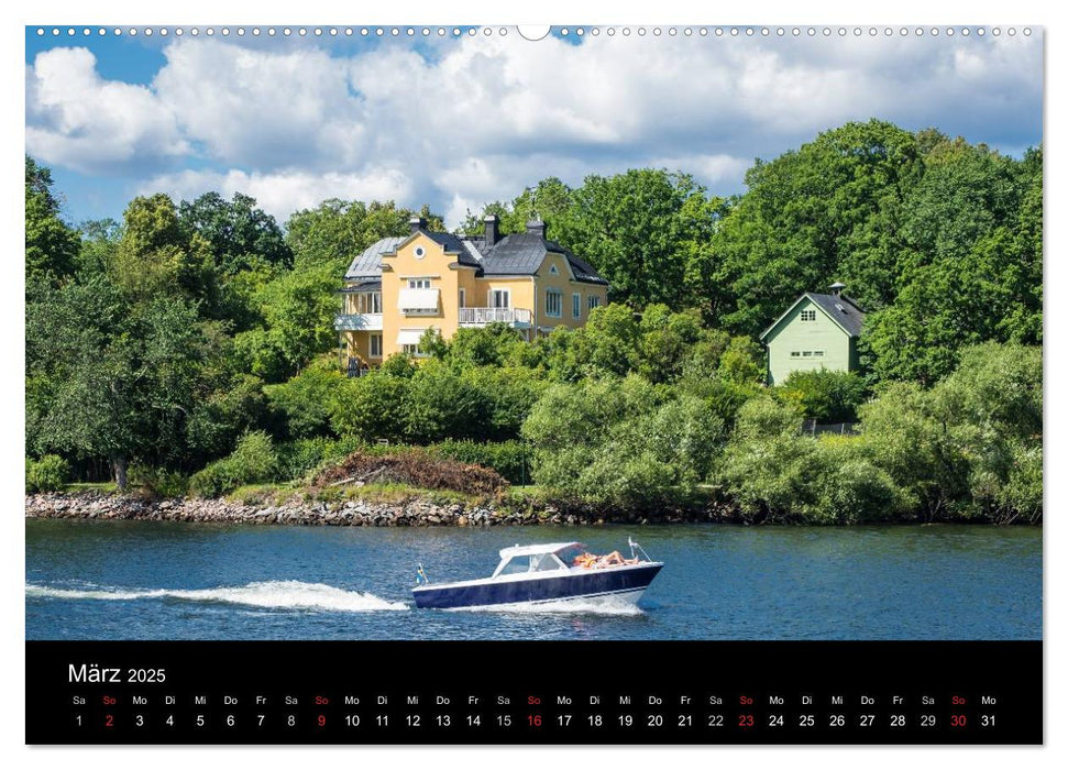 Schärengarten an der schwedischen Ostküste (CALVENDO Premium Wandkalender 2025)