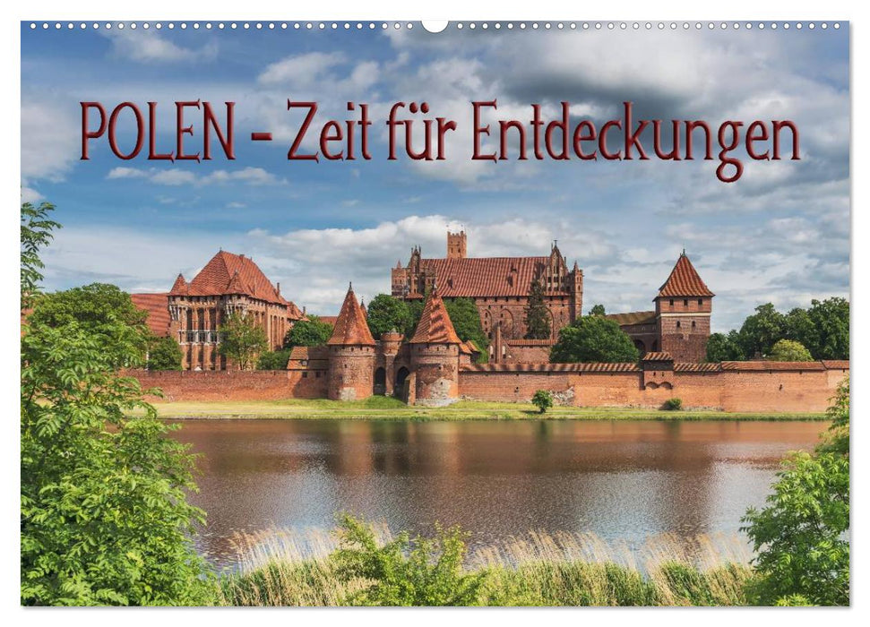 Polen – Zeit für Entdeckungen (CALVENDO Wandkalender 2025)