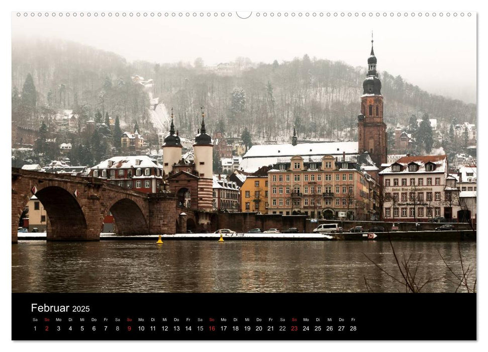 Heidelberg - Bilder einer Stadt (CALVENDO Premium Wandkalender 2025)