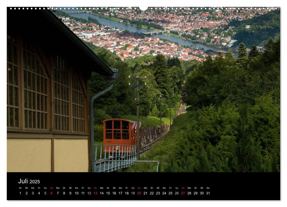 Heidelberg - Bilder einer Stadt (CALVENDO Premium Wandkalender 2025)