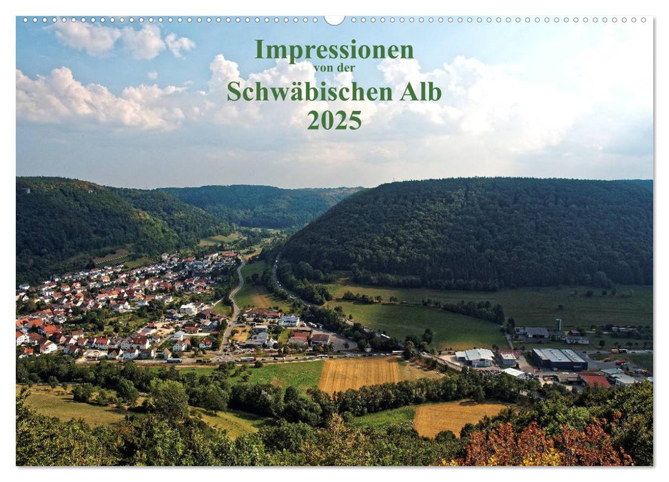 Impressionen von der Schwäbischen Alb (CALVENDO Wandkalender 2025)