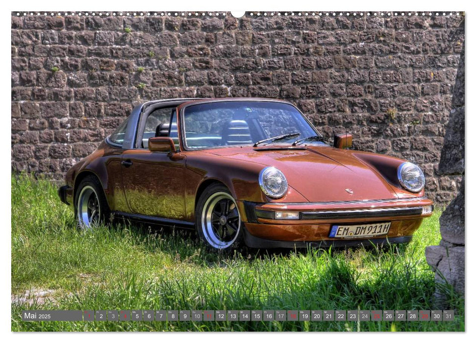 Porsche 911SC - zwei starke Typen (CALVENDO Premium Wandkalender 2025)