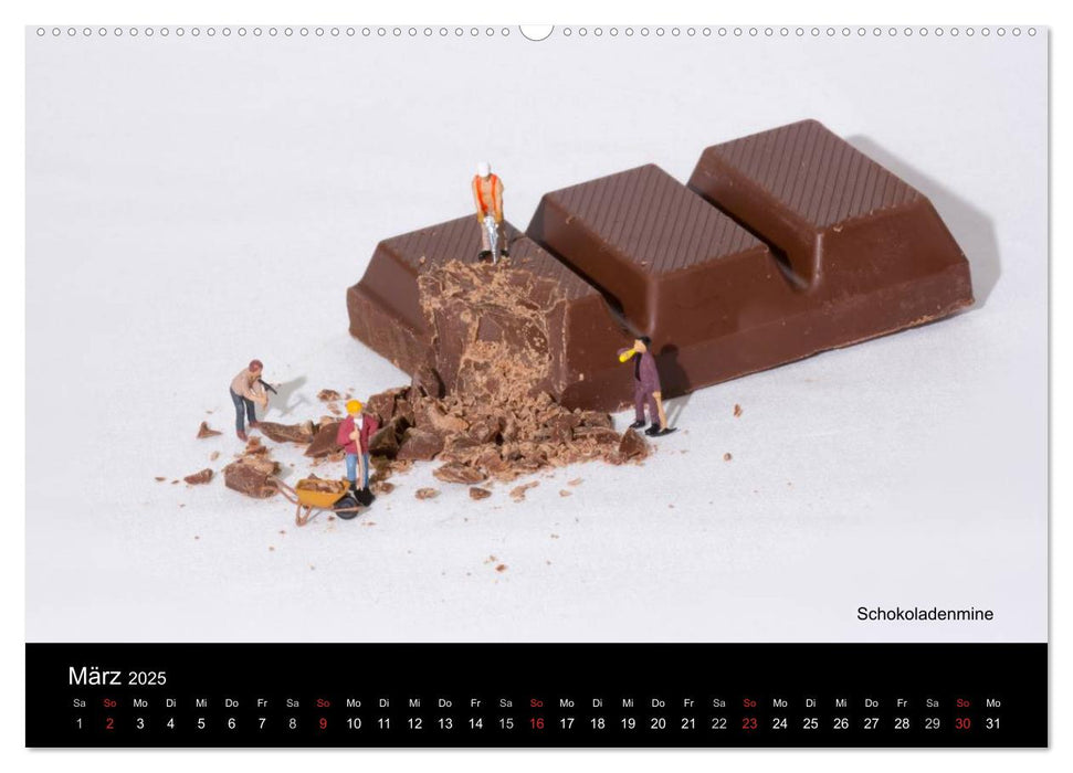 Tomatenmaler ... und andere Mini-Welten (CALVENDO Premium Wandkalender 2025)