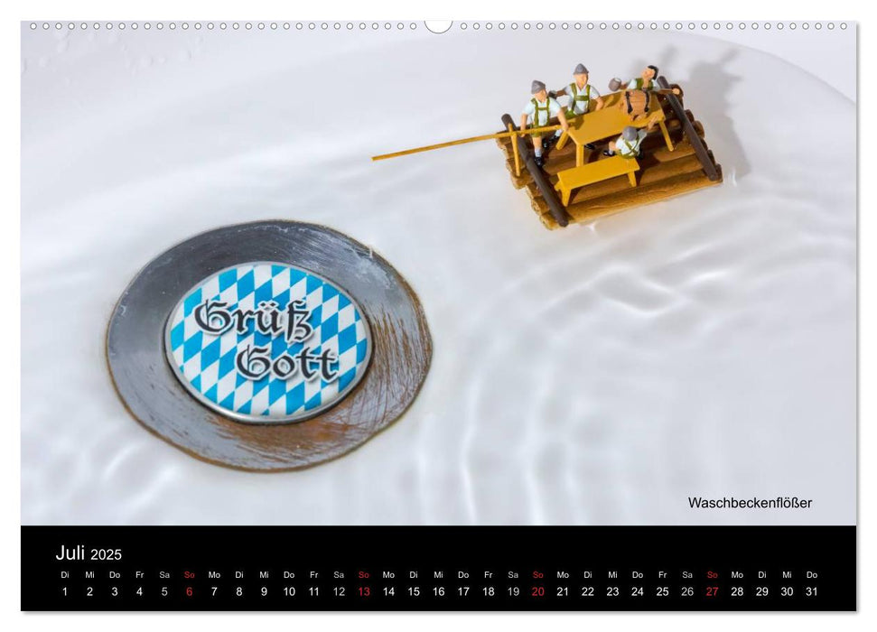 Tomatenmaler ... und andere Mini-Welten (CALVENDO Premium Wandkalender 2025)