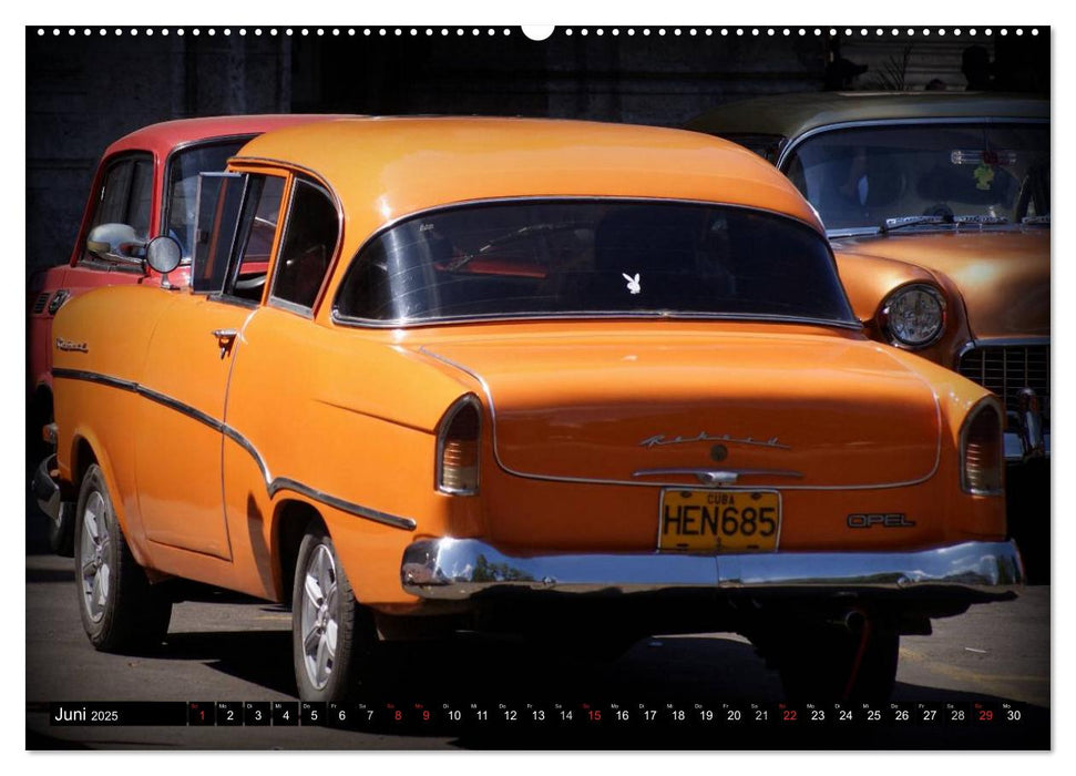 Auto Legenden OPEL REKORD P1 (CALVENDO Premium Wandkalender 2025)