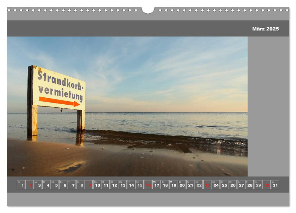 Planet Usedom (CALVENDO Wandkalender 2025)