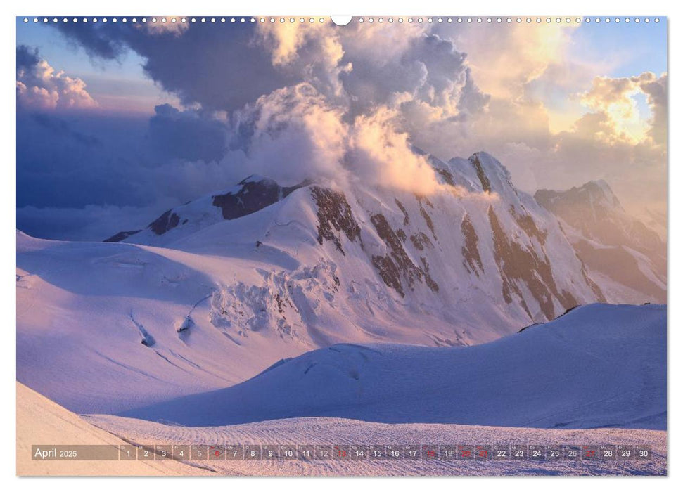 Monte Rosa (CALVENDO Premium Wandkalender 2025)