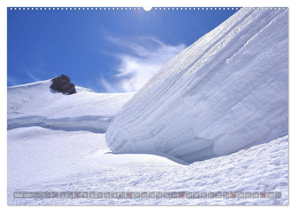 Monte Rosa (CALVENDO Premium Wandkalender 2025)