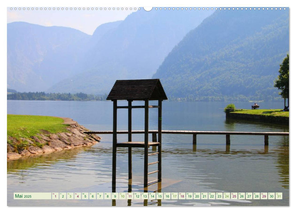 Hallstatt, Marktgemeinde am Hallstätter See (CALVENDO Premium Wandkalender 2025)