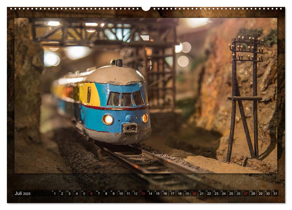 Modellbahn Gut Eversum (CALVENDO Premium Wandkalender 2025)