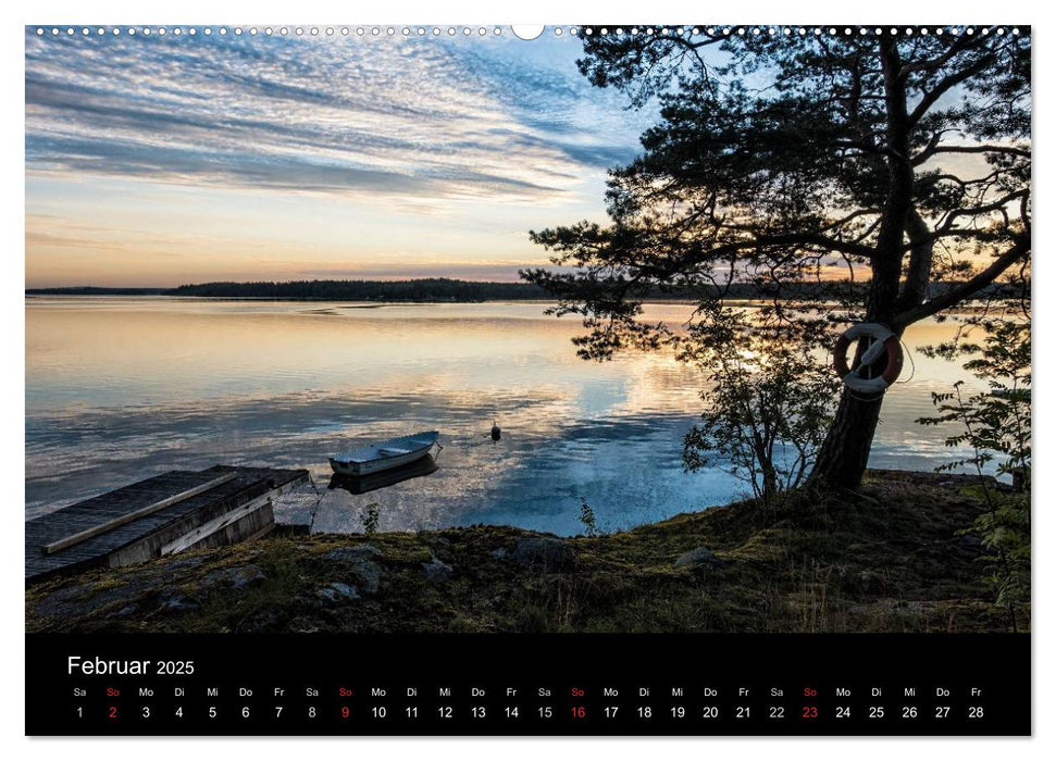 Schärengarten an der schwedischen Ostküste (CALVENDO Wandkalender 2025)