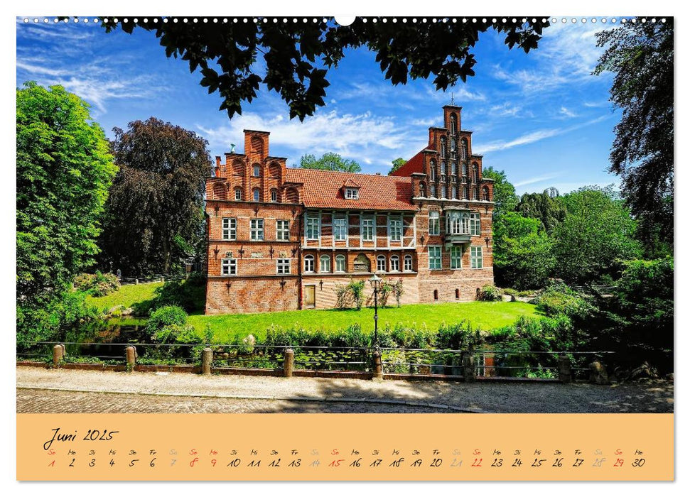 Bergedorf Hamburgs Perle an der Bille (CALVENDO Wandkalender 2025)