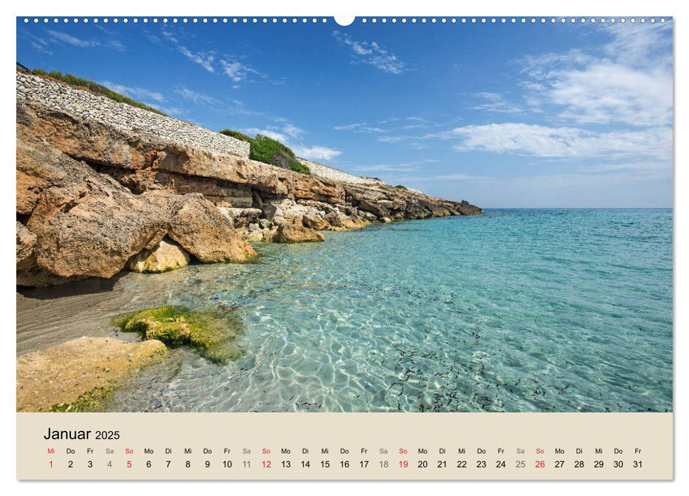 Mallorca - Traumhafte Balearen Insel (CALVENDO Premium Wandkalender 2025)