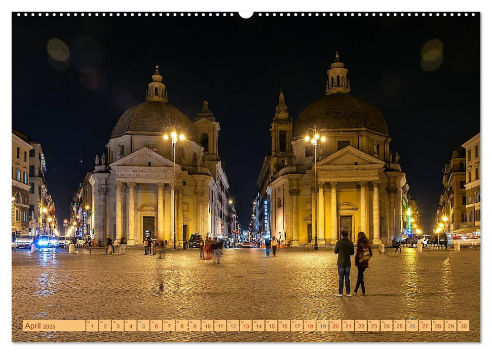 Rom - In der Ewigen Stadt (CALVENDO Wandkalender 2025)