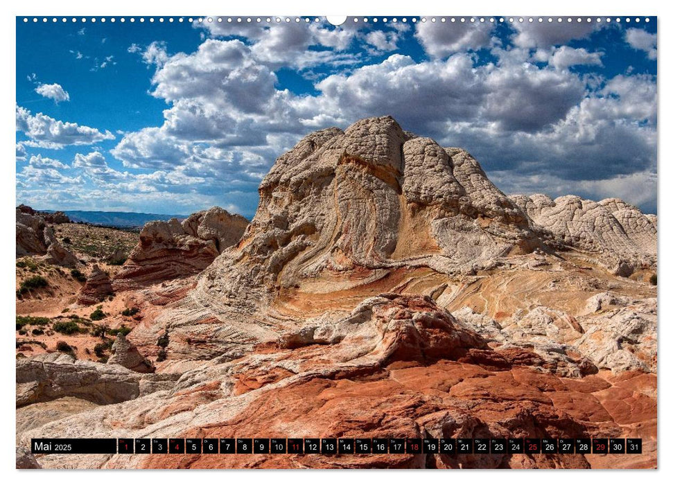 WHITE POCKET - Naturwunder in Arizona (CALVENDO Premium Wandkalender 2025)