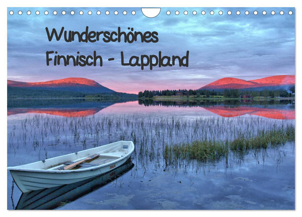 Wunderschönes Finnisch - Lappland (CALVENDO Wandkalender 2025)