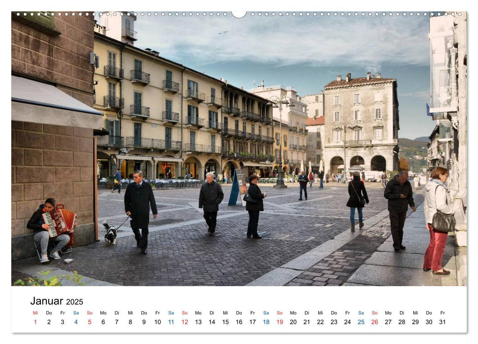 Como - Seidenmetropole am Comer See (CALVENDO Premium Wandkalender 2025)