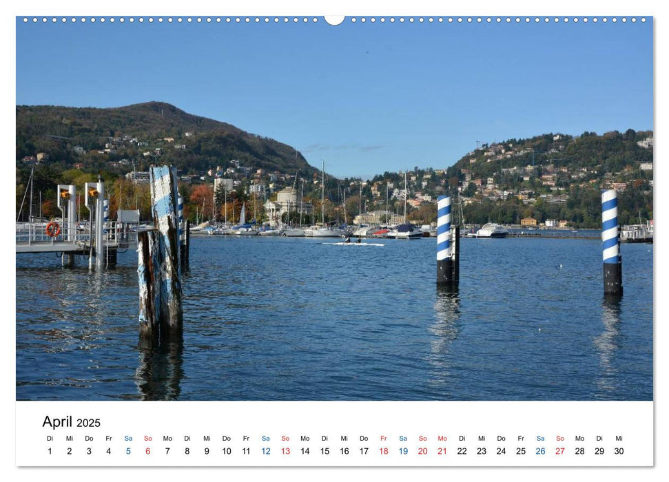 Como - Seidenmetropole am Comer See (CALVENDO Premium Wandkalender 2025)